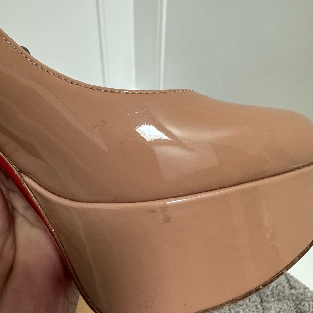 Christian Louboutin Nude Bianca 120 size 5.5 - Picture 5 of 12